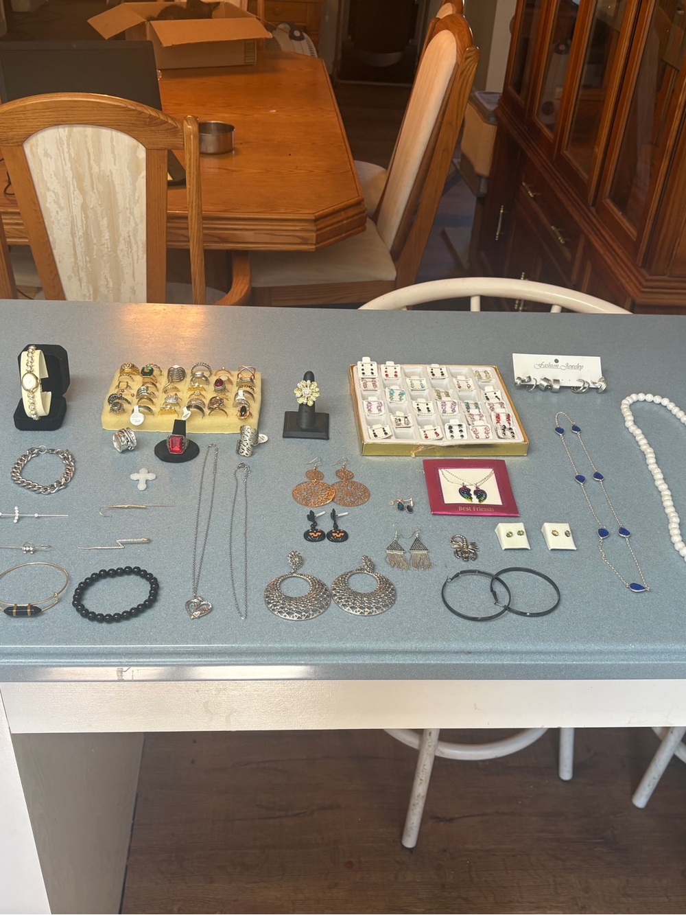HUGE JEWELRY LOT BUNDLE 120+ PCS NEW & VINTAGE WHOLESALE RESALE